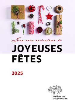 Nouvelle brochure de Ateliers du Tricentenaire Société Coopérative